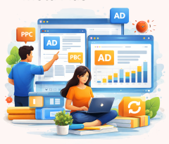 Google & Meta Ads Services for High-ROI Paid Campaigns Google and Meta ads campaign management showing PPC strategy, paid advertising dashboards, analytics, and conversion-focused ad performance